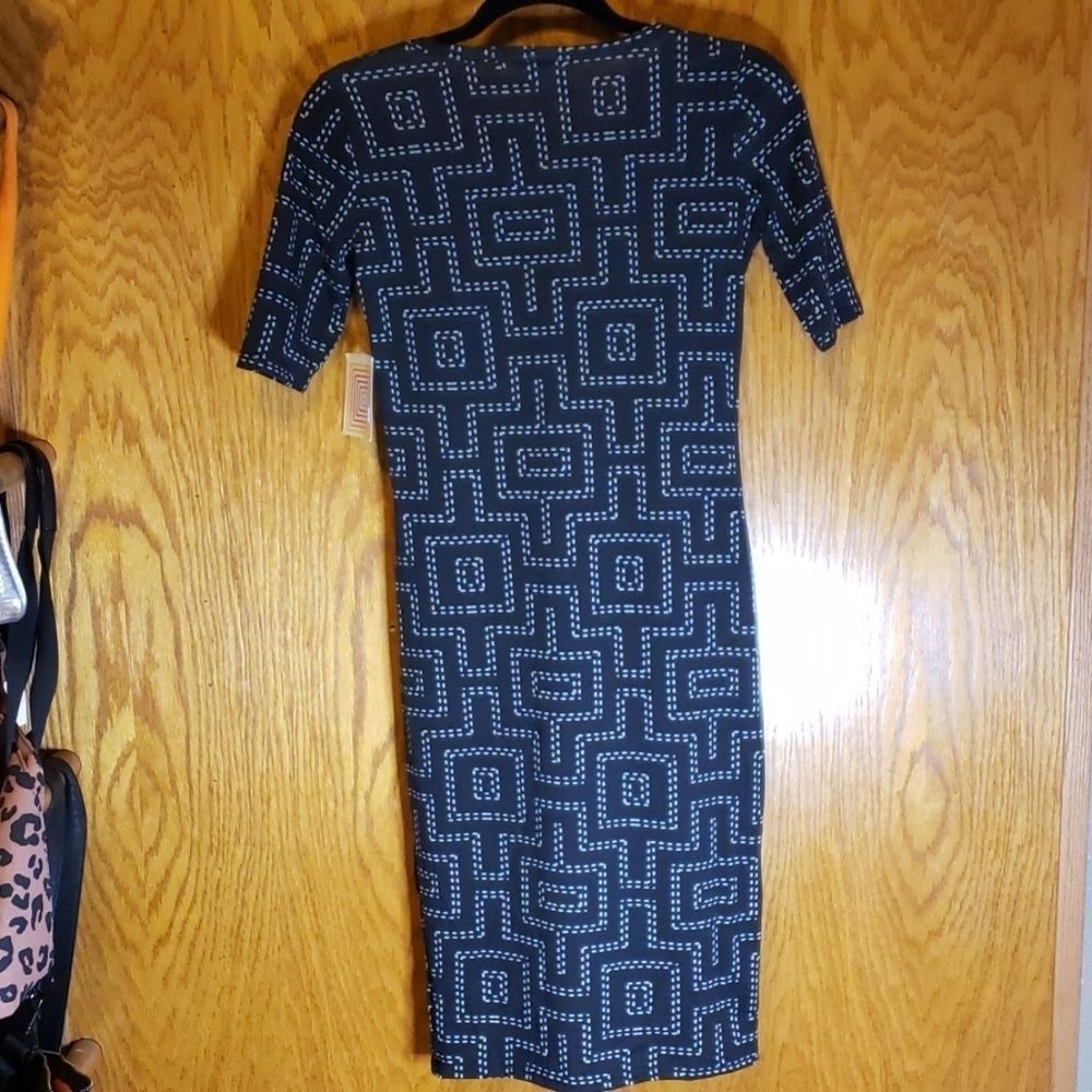 NWT Geometric LuLaRoe Julia Sz XXS - Picture 2 of 7